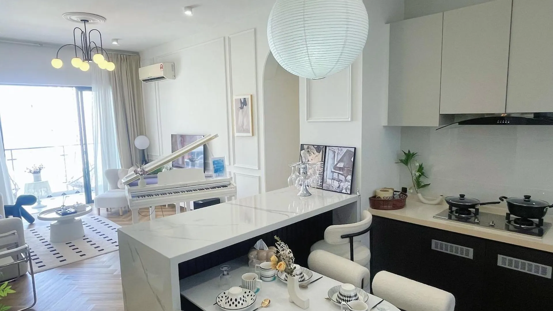 Appartement Romantic Seaview & Piano Stay In Johor Bahru 15 Mins Drive To Legoland